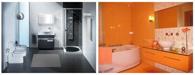 Примеры интерьеров ванных комнат