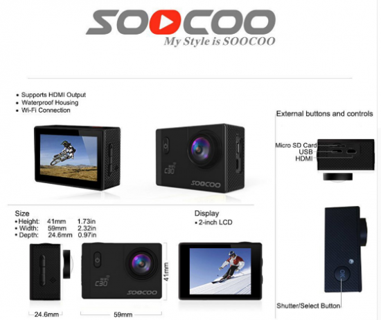 SOOCOO C30