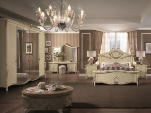 Интерьер спальни в классическом стиле фото