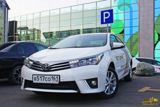 Тест драйв Toyota Corolla 2014