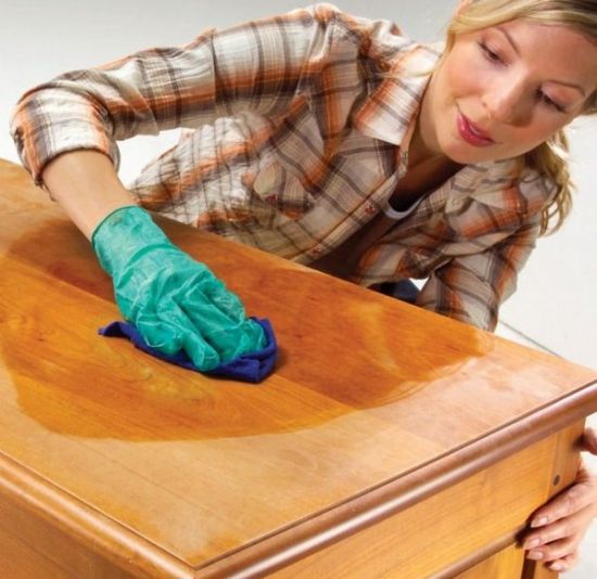 Как ухаживать за деревянной мебелью