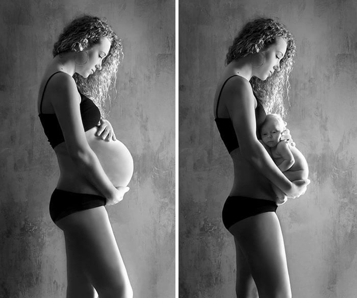 Фотосессия во время беременности