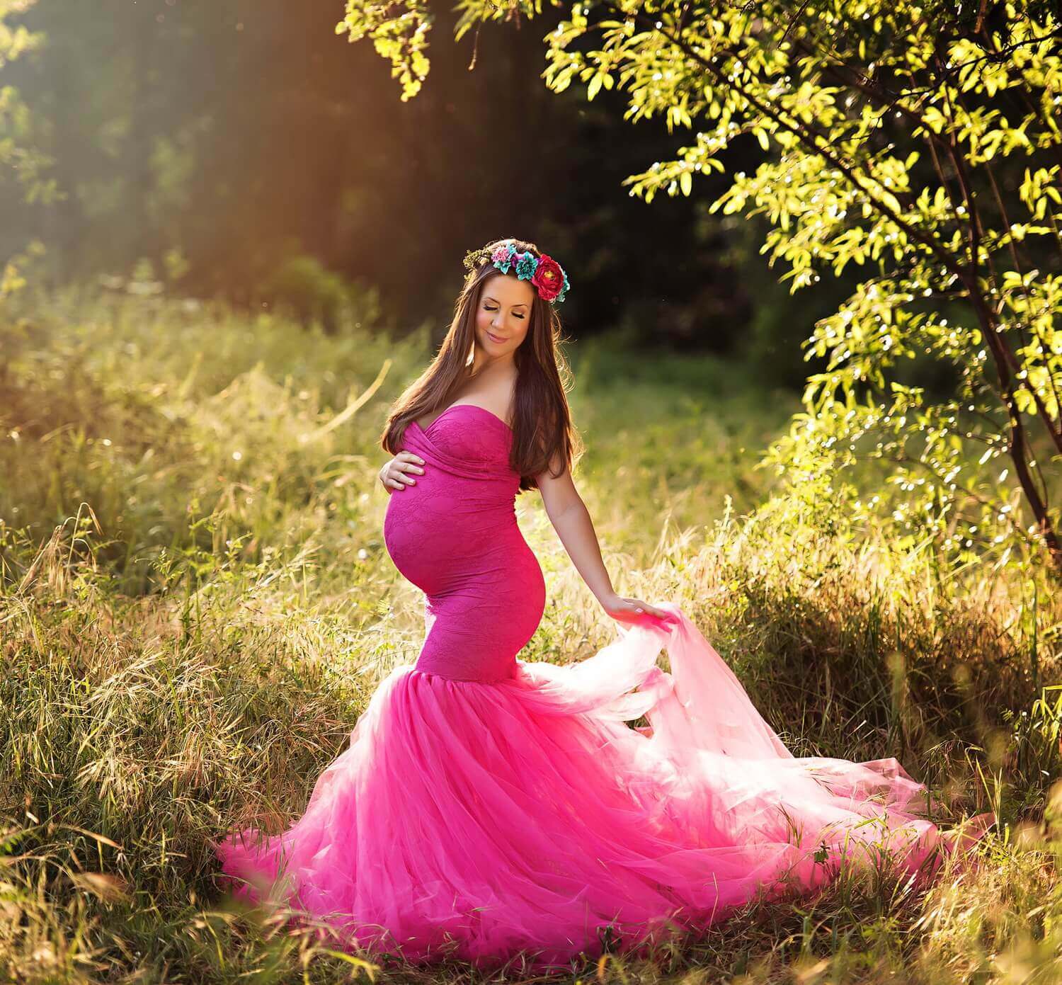 Фотосессия во время беременности
